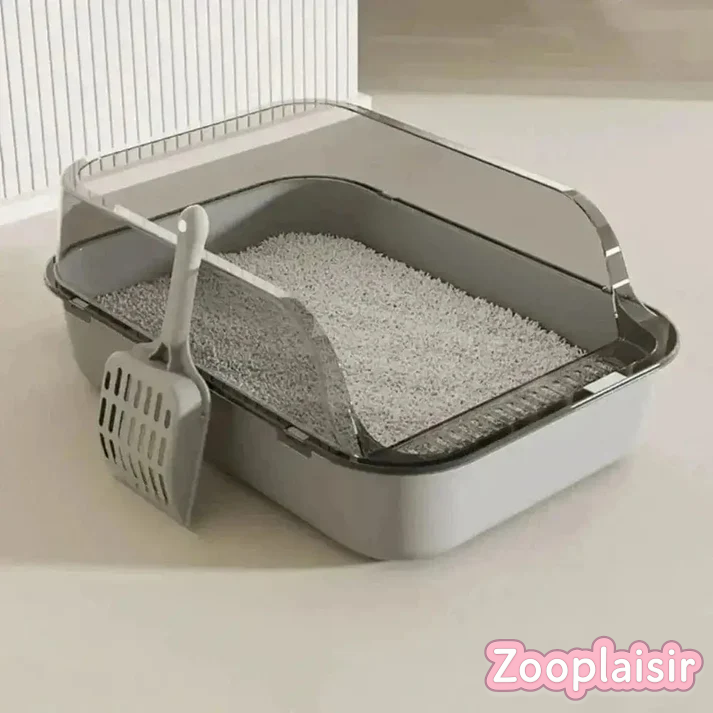 Litière Semi-Fermée pour Chat