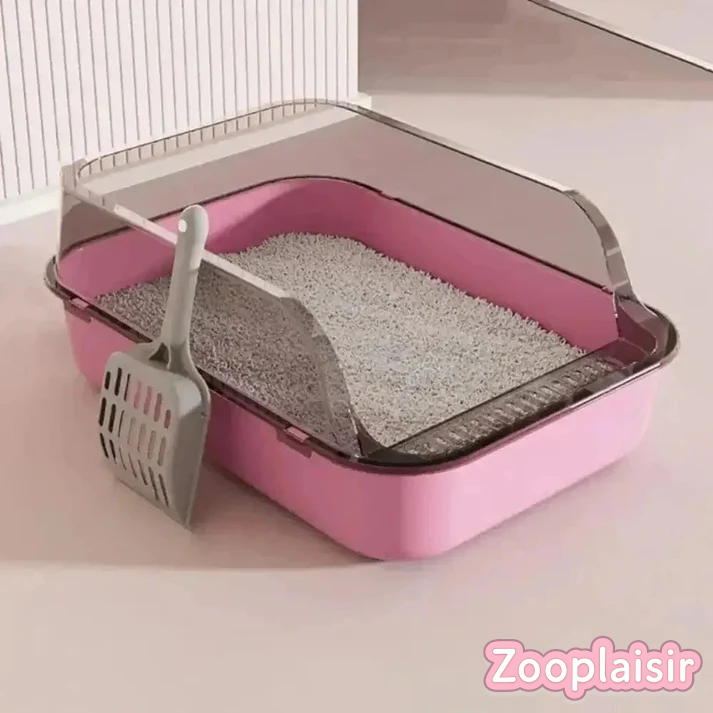 Litière Semi-Fermée pour Chat