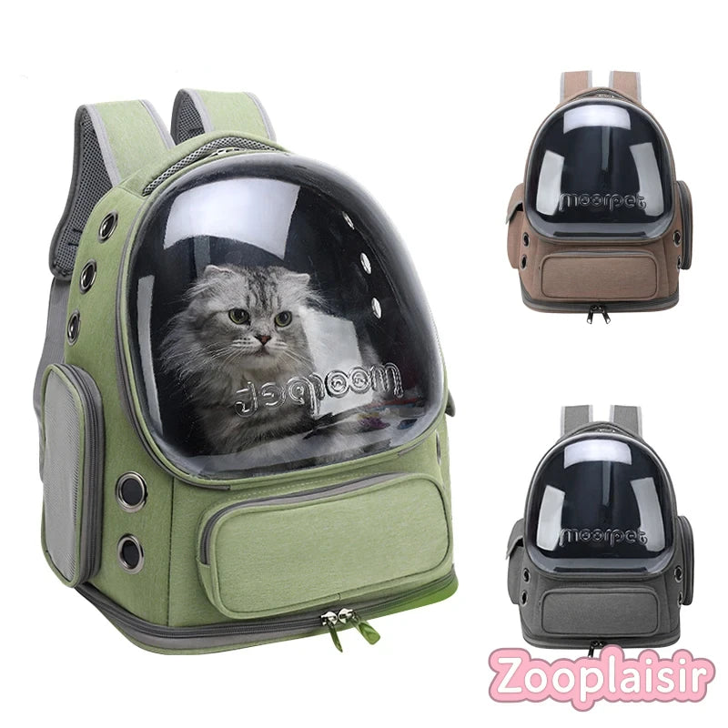 Sac à Dos Transparent pour Chat ou Petit Chien