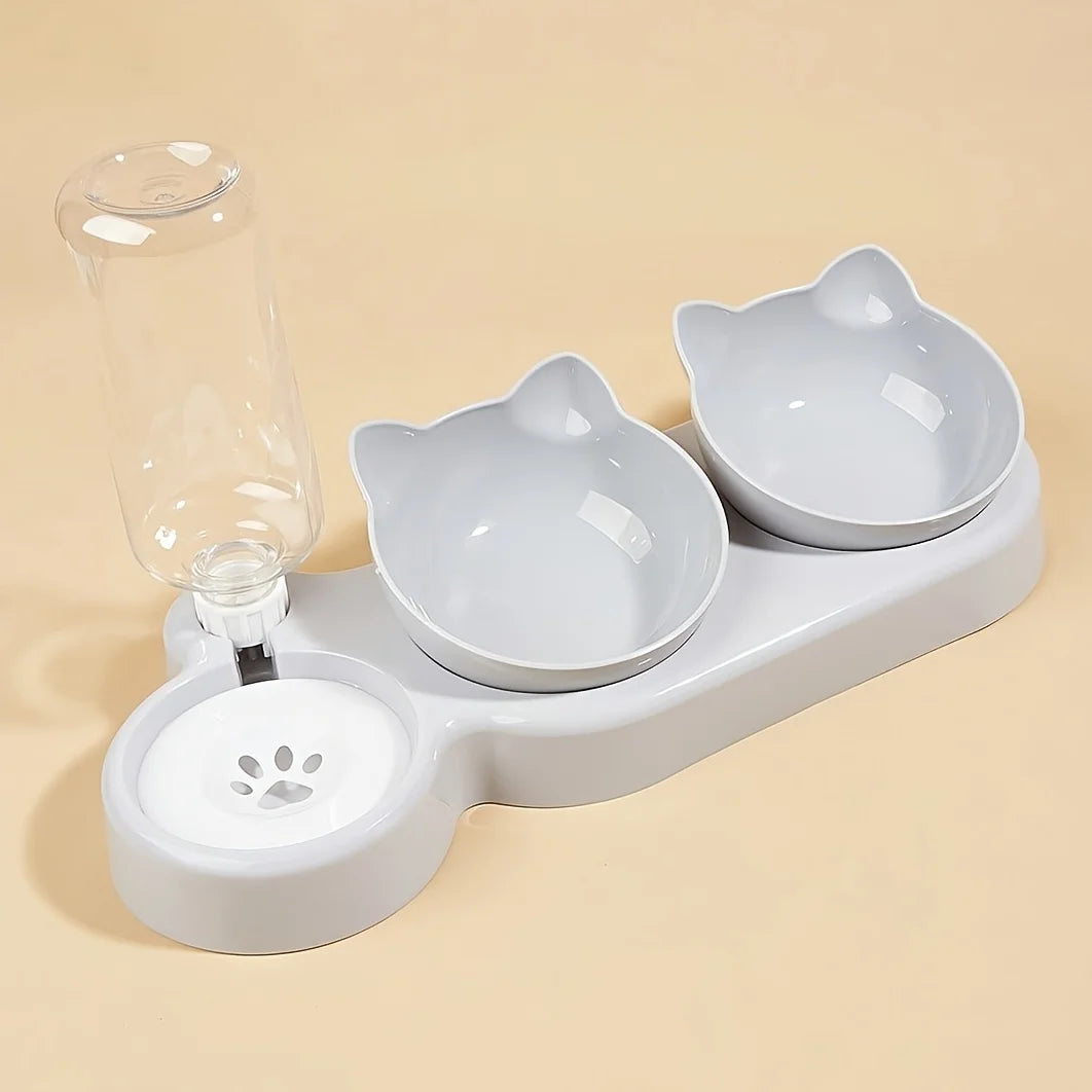 Gamelle 3-en-1 avec distributeur d’eau