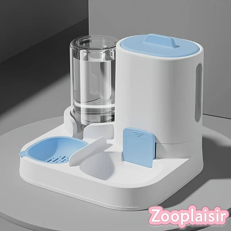 Distributeur Automatique 2-en-1 pour Chat