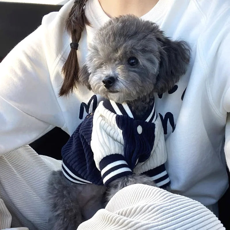 Veste Style Baseball pour Chien et Chat