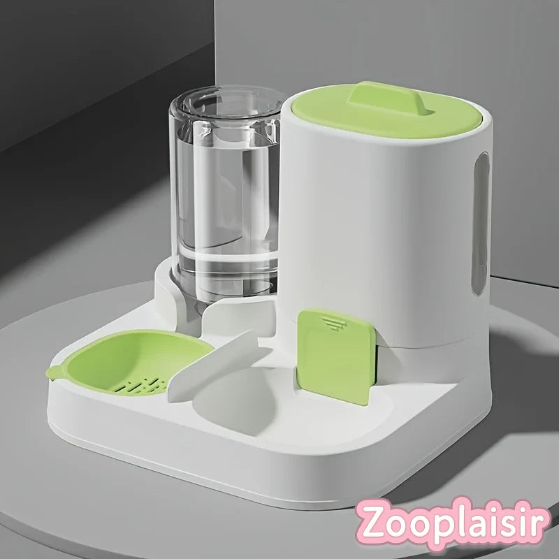 Distributeur Automatique 2-en-1 pour Chat