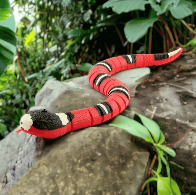 Serpent interactif pour chat
