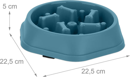 Anti-gluttonous dog bowl