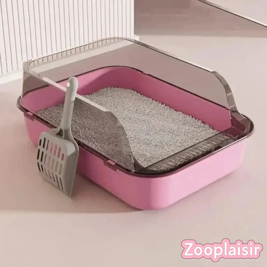 Litière Semi-Fermée pour Chat