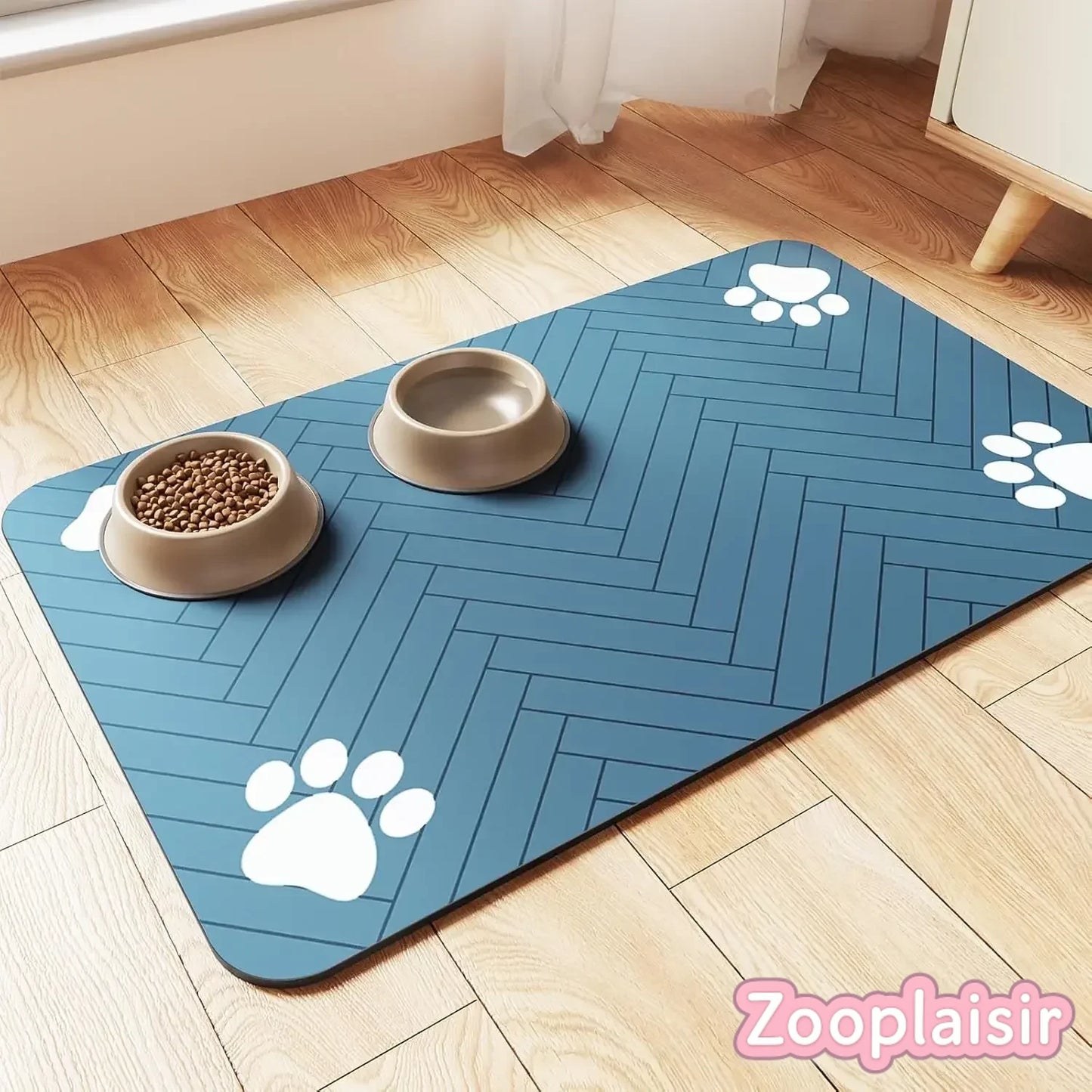 Tapis Absorbant Gamelle Chien & Chat