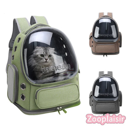 Sac à Dos Transparent pour Chat ou Petit Chien