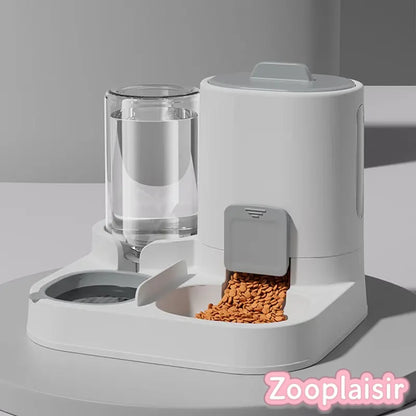 Distributeur Automatique 2-en-1 pour Chat