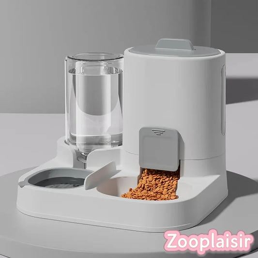 Distributeur Automatique 2-en-1 pour Chat