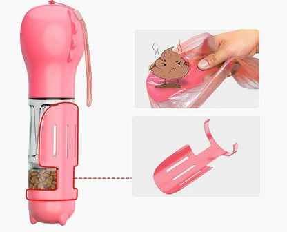 Gourde multifonction pour chien et chat